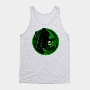 Green Arrow Art Emblem Tank Top